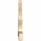 Ekena Millwork Alberta Rough Sawn Timber Gable Bracket, Douglas Fir, 72"W x 45"H x 4"D x 6"F, 15/12 Pitch GBW072X45X0406ALB00RDF - alternate 4